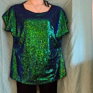 Sequin blouse